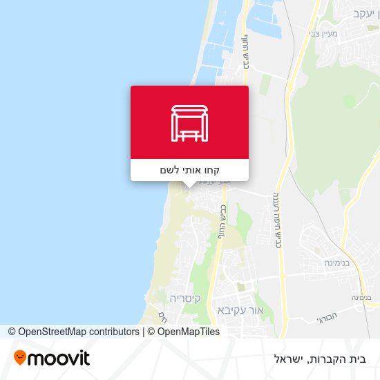 מפת בית הקברות