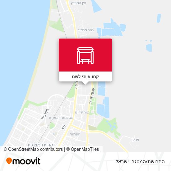 מפת החרושת/המסגר