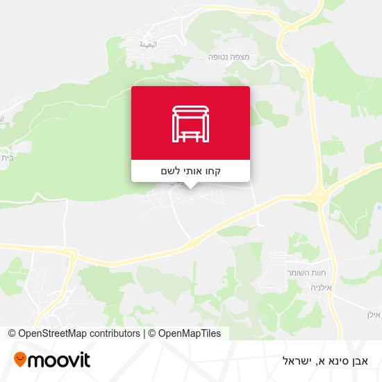 מפת אבן סינא א