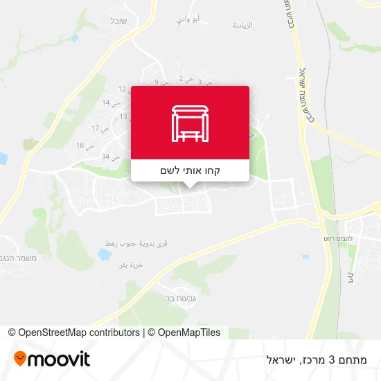 מפת מתחם 3 מרכז