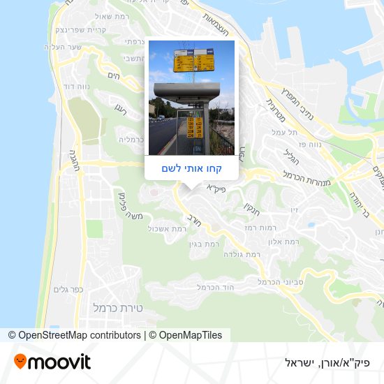 מפת פיק''א/אורן