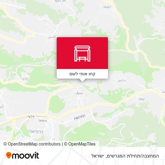 מפת המחצבה/תחילת המגרשים