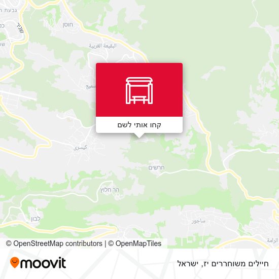 מפת חיילים משוחררים יז