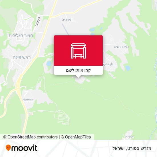 מפת מגרש ספורט