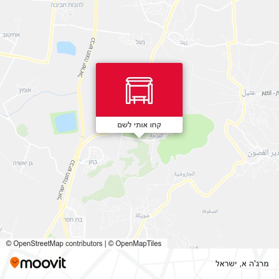 מפת מרג'ה א