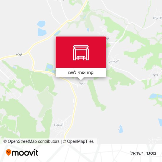 מפת מסגד