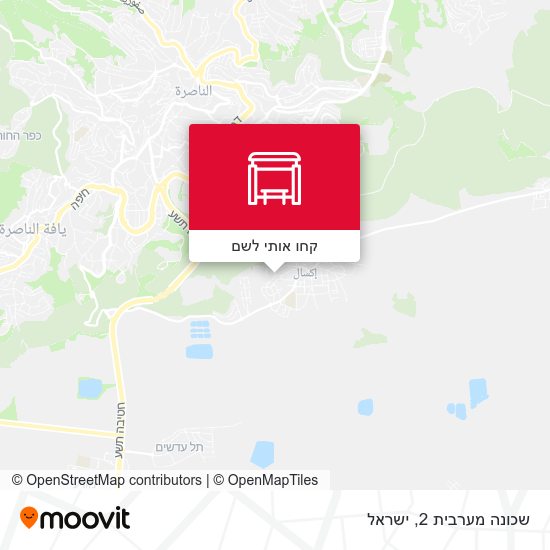 מפת שכונה מערבית 2