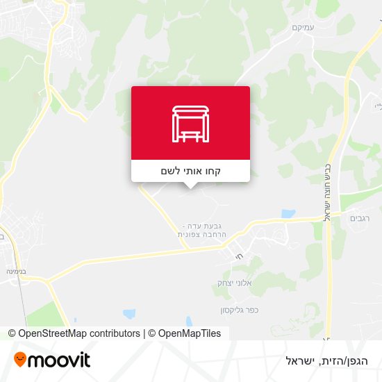 מפת הגפן/הזית