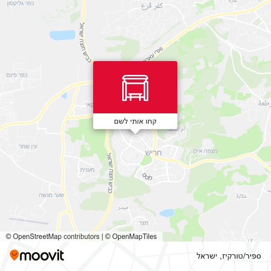 מפת ספיר/טורקיז