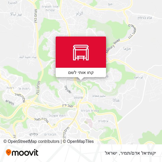 מפת יקותיאל אדם/תמיר