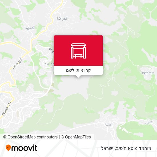 מפת מוחמד מוסא ח'טיב