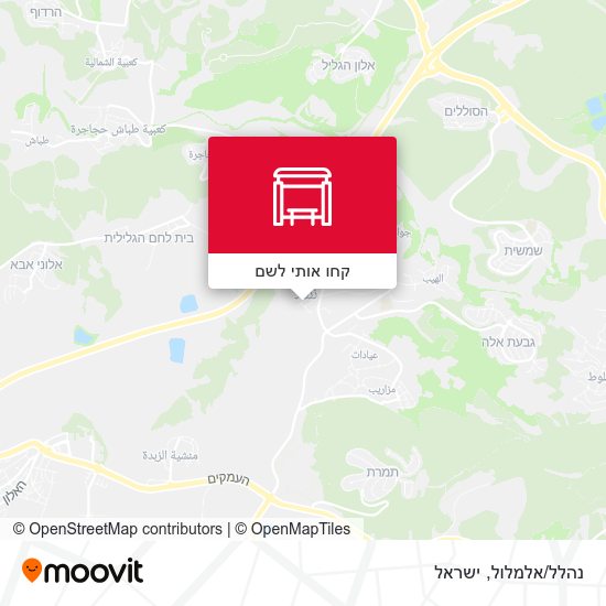 מפת נהלל/אלמלול
