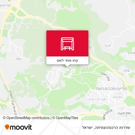 מפת שדרות הרכס/הצמיחה