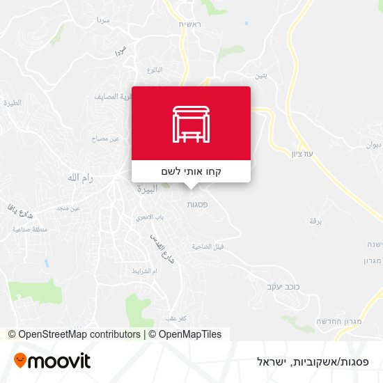 מפת פסגות/אשקוביות