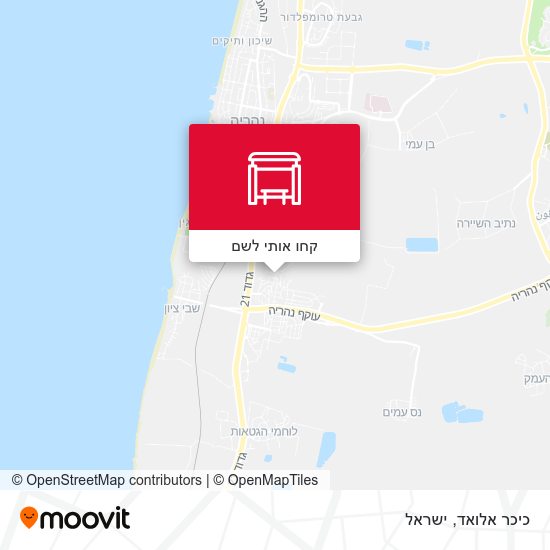 מפת כיכר אלואד