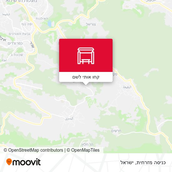 מפת כניסה מזרחית