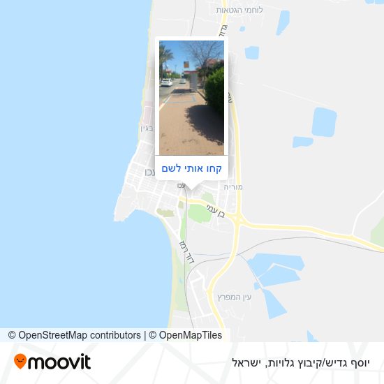 מפת יוסף גדיש/קיבוץ גלויות