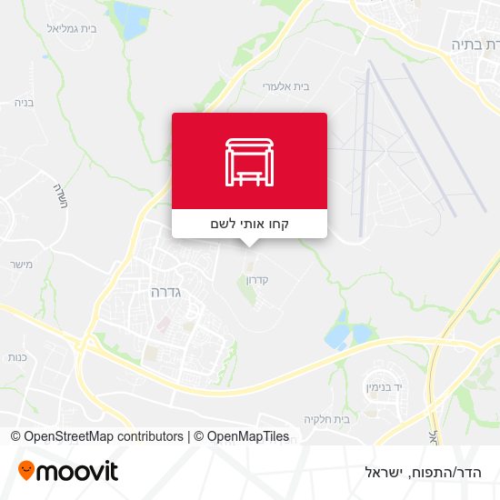 מפת הדר/התפוח