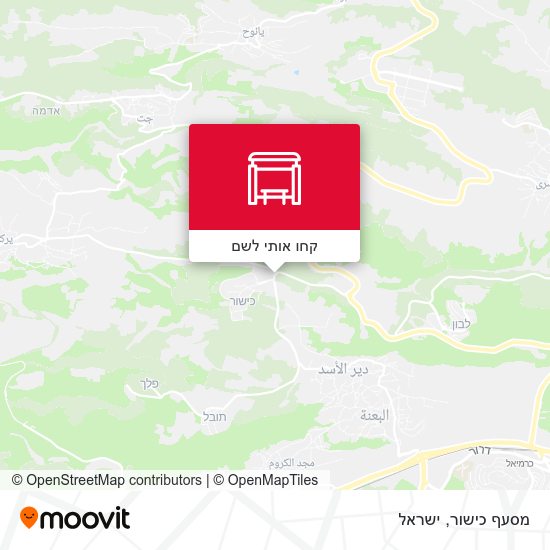 מפת מסעף כישור