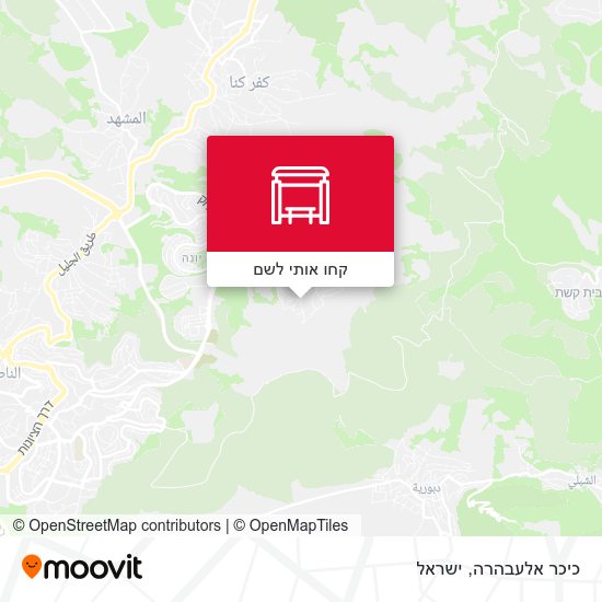 מפת כיכר אלעבהרה