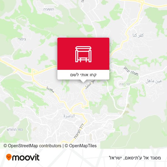 מפת מסגד אל ע'תיסאם