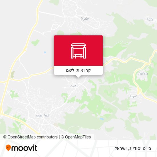 מפת בי''ס יסודי ג
