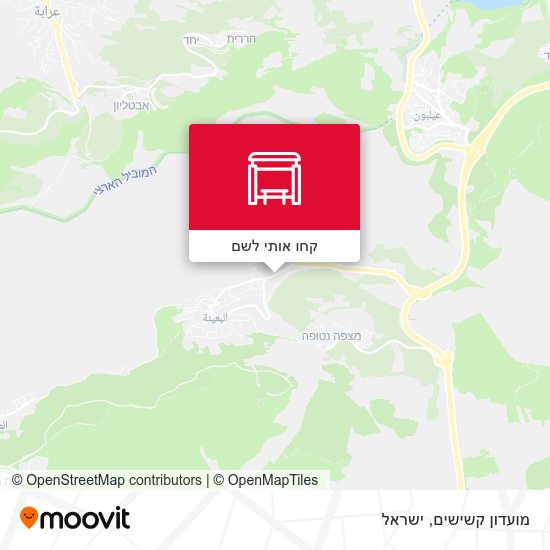 מפת מועדון קשישים