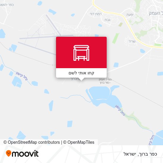 מפת כפר ברוך