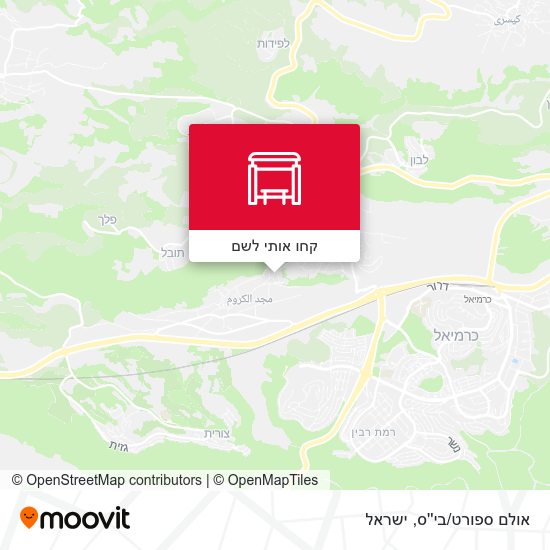 מפת אולם ספורט/בי''ס