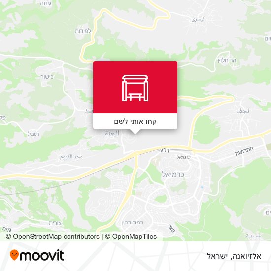 מפת אלזיואנה