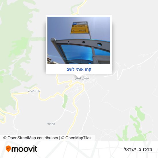 מפת מרכז ב