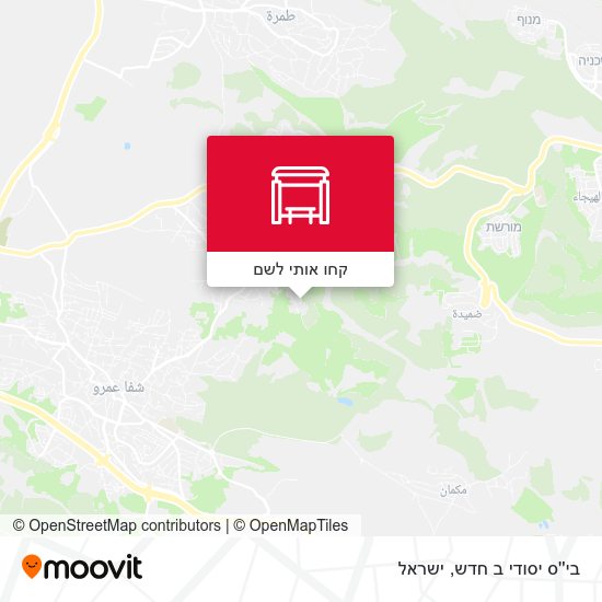 מפת בי''ס יסודי ב חדש