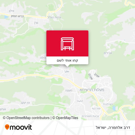 מפת דרב אלחמרה