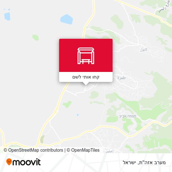 מפת מערב אזה''ת
