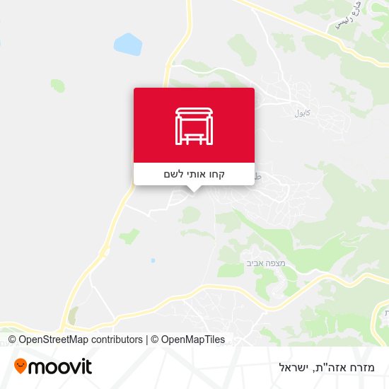 מפת מזרח אזה''ת