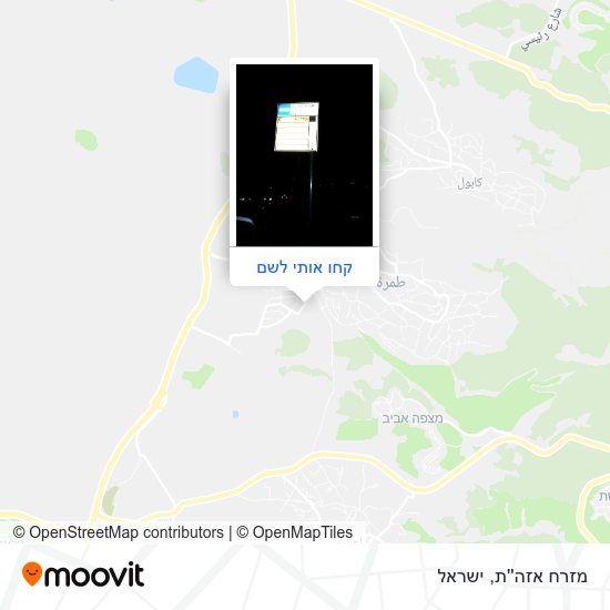 מפת מזרח אזה''ת