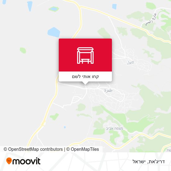מפת דריג'את