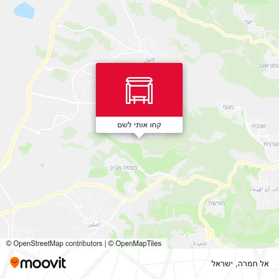 מפת אל חמרה