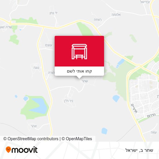 מפת שחר ב