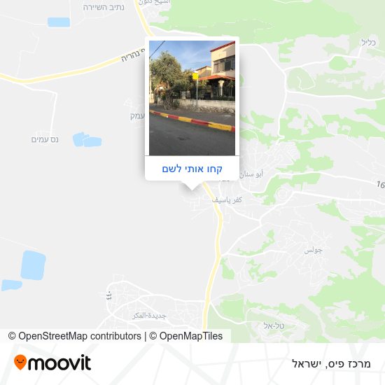 מפת מרכז פיס