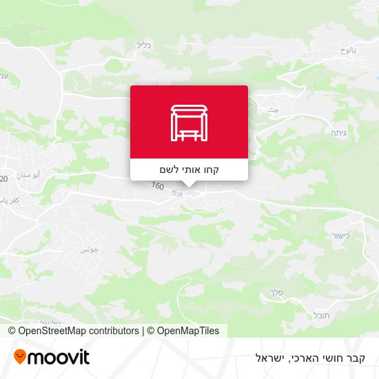מפת קבר חושי הארכי