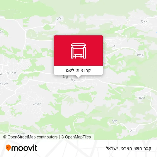 מפת קבר חושי הארכי