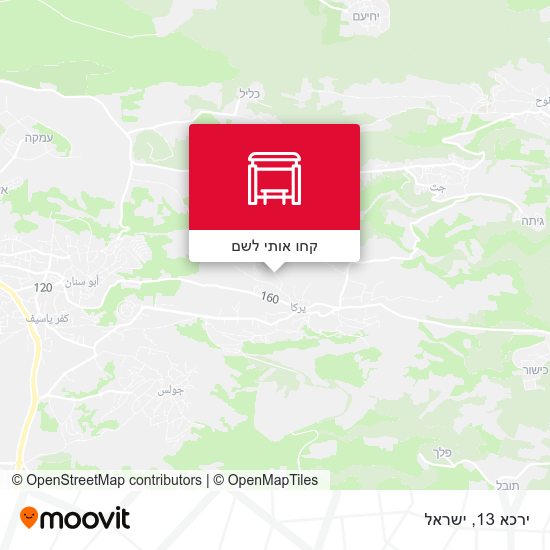 מפת ירכא 13