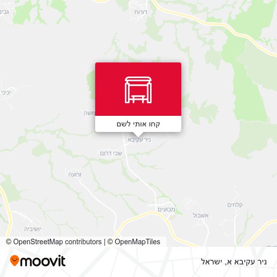 מפת ניר עקיבא א