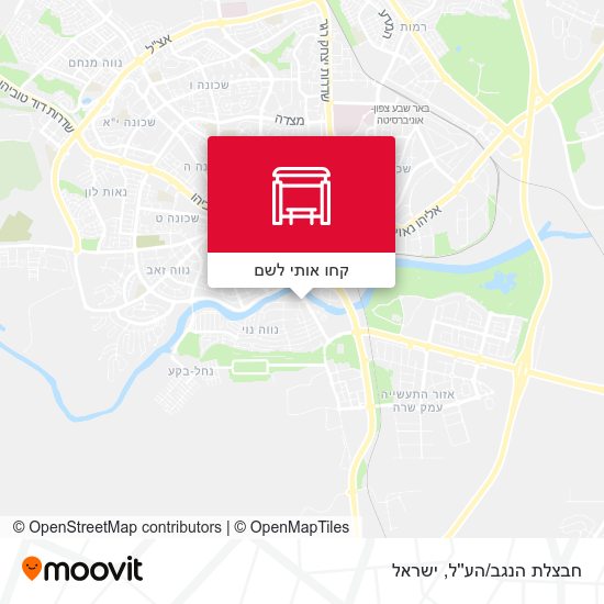 מפת חבצלת הנגב/הע''ל