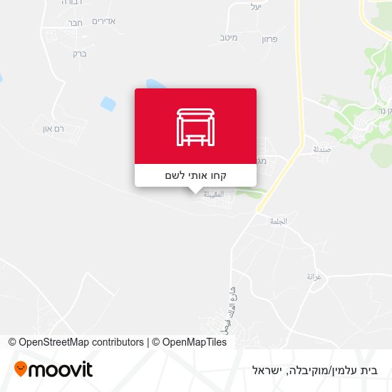 מפת בית עלמין/מוקיבלה