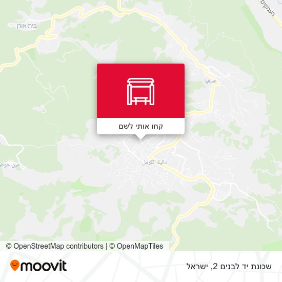 מפת שכונת יד לבנים 2