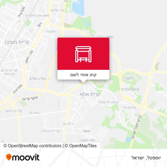 מפת יוספטל