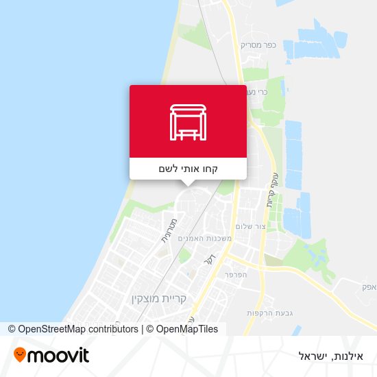 מפת אילנות