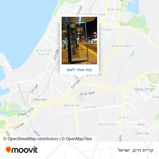 מפת קריית חיים